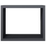 Leñero de acero gris antracita 100x40x80 cm by , Firewood bags and holders - Ref: Foro24-850977, Price: 137,77 €, Discount: %