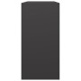 Leñero de acero negro 100x40x80 cm by , Firewood bags and holders - Ref: Foro24-850975, Price: 129,18 €, Discount: %