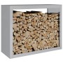 Gehäuse aus verzinktem Stahl 100x40x80 cm von , Brennholztaschen und -halter - Ref: Foro24-850980, Preis: 85,91 €, Rabatt: %