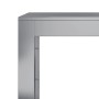 Gehäuse aus verzinktem Stahl 100x40x80 cm von , Brennholztaschen und -halter - Ref: Foro24-850980, Preis: 85,91 €, Rabatt: %