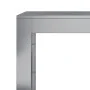 Leñero acero galvanizado 100x40x80 cm de , Bolsas y soportes de leña - Ref: Foro24-850980, Precio: 90,64 €, Descuento: %