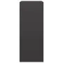 Schwarzer Stahlholzständer 60x40x100 cm von , Brennholztaschen und -halter - Ref: Foro24-850989, Preis: 119,05 €, Rabatt: %