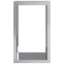 Leñero acero galvanizado 60x40x100 cm de , Bolsas y soportes de leña - Ref: Foro24-850994, Precio: 87,33 €, Descuento: %