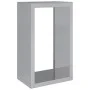 Leñero acero galvanizado 60x40x100 cm de , Bolsas y soportes de leña - Ref: Foro24-850994, Precio: 87,33 €, Descuento: %