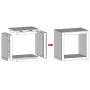 Leñero acero galvanizado 60x40x60 cm von , Brennholztaschen und -halter - Ref: Foro24-851008, Preis: 78,21 €, Rabatt: %