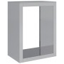 Leñero acero galvanizado 60x40x80 cm by , Firewood bags and holders - Ref: Foro24-851001, Price: 88,00 €, Discount: %