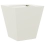 Jardineras 2 unidades acero blanco 30x30x30 cm von , Töpfe und Pflanzgefäße - Ref: Foro24-851041, Preis: 43,08 €, Rabatt: %