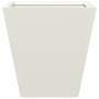 Jardineras 2 unidades acero blanco 30x30x30 cm von , Töpfe und Pflanzgefäße - Ref: Foro24-851041, Preis: 43,08 €, Rabatt: %