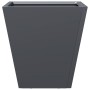 Jardineras 2 unidades acero gris antracita 30x30x30 cm von , Töpfe und Pflanzgefäße - Ref: Foro24-851043, Preis: 40,27 €, Rab...