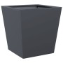 Jardineras 2 unidades acero gris antracita 40x40x40 cm von , Töpfe und Pflanzgefäße - Ref: Foro24-851057, Preis: 60,92 €, Rab...