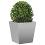 Pflanzkübel aus verzinktem Stahl 40x40x40 cm von , Töpfe und Pflanzgefäße - Ref: Foro24-851062, Preis: 38,83 €, Rabatt: %
