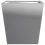 Jardinera de acero galvanizado 40x40x40 cm by , Pots and planters - Ref: Foro24-851062, Price: 38,28 €, Discount: %
