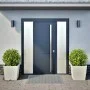 Jardineras 2 uds de acero blanco 50x50x50 cm by , Pots and planters - Ref: Foro24-851069, Price: 90,33 €, Discount: %