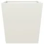 Zwei Pflanzkübel aus weißem Stahl, 50x50x50 cm. von , Töpfe und Pflanzgefäße - Ref: Foro24-851069, Preis: 90,42 €, Rabatt: %