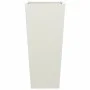 Blumenkästen 2 Stück weißer Stahl 35x35x75 cm von , Töpfe und Pflanzgefäße - Ref: Foro24-851083, Preis: 105,20 €, Rabatt: %
