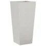 Jardinera de acero inoxidable 35x35x75 cm de , Maceteros y jardineras - Ref: Foro24-851088, Precio: 93,15 €, Descuento: %