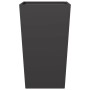 Pflanzkübel 2 Stück aus schwarzem Stahl 45x45x75 cm von , Töpfe und Pflanzgefäße - Ref: Foro24-851095, Preis: 104,06 €, Rabat...