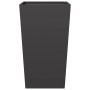 Pflanzkübel 2 Stück aus schwarzem Stahl 45x45x75 cm von , Töpfe und Pflanzgefäße - Ref: Foro24-851095, Preis: 104,06 €, Rabat...