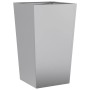 Jardinera de acero inoxidable 45x45x75 cm de , Maceteros y jardineras - Ref: Foro24-851104, Precio: 61,92 €, Descuento: %