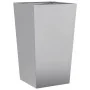 Jardinera de acero inoxidable 45x45x75 cm de , Maceteros y jardineras - Ref: Foro24-851104, Precio: 68,81 €, Descuento: %