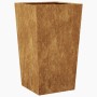 Pflanzgefäß aus rostfreiem Stahl 45x45x75 cm von , Töpfe und Pflanzgefäße - Ref: Foro24-851106, Preis: 77,10 €, Rabatt: %