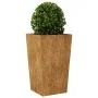 Pflanzgefäß aus rostfreiem Stahl 45x45x75 cm von , Töpfe und Pflanzgefäße - Ref: Foro24-851106, Preis: 85,61 €, Rabatt: %