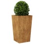 Pflanzgefäß aus rostfreiem Stahl 45x45x75 cm von , Töpfe und Pflanzgefäße - Ref: Foro24-851106, Preis: 77,10 €, Rabatt: %