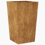 Pflanzgefäß aus rostfreiem Stahl 45x45x75 cm von , Töpfe und Pflanzgefäße - Ref: Foro24-851106, Preis: 77,10 €, Rabatt: %