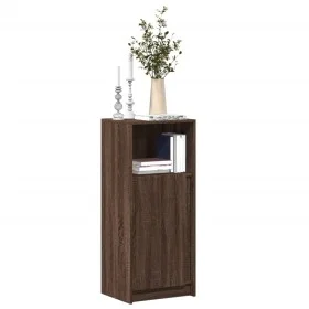 Sideboard mit LED-Beleuchtung, aus braunem Eichenholz, 42,5x34x100 cm. von , Sideboards - Ref: Foro24-852158, Preis: 58,82 €,...