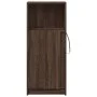 Aparador con LED madera ingeniería marrón roble 42,5x34x100 cm by , Sideboards - Ref: Foro24-852158, Price: 58,82 €, Discount: %