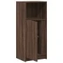 Aparador con LED madera ingeniería marrón roble 42,5x34x100 cm by , Sideboards - Ref: Foro24-852158, Price: 58,82 €, Discount: %