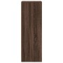 Aparador con LED madera ingeniería marrón roble 42,5x34x100 cm by , Sideboards - Ref: Foro24-852158, Price: 59,54 €, Discount: %