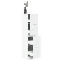 Armario botiquín madera de ingeniería blanco 30x41x144,5 cm by , Lockers and storage cabinets - Ref: Foro24-855169, Price: 79...