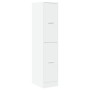 Armario botiquín madera de ingeniería blanco 30x41x144,5 cm by , Lockers and storage cabinets - Ref: Foro24-855169, Price: 82...