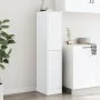 Armario botiquín madera de ingeniería blanco 30x41x144,5 cm by , Lockers and storage cabinets - Ref: Foro24-855169, Price: 79...