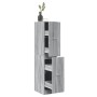 Armario botiquín madera ingeniería gris Sonoma 30x41x144,5 cm by , Lockers and storage cabinets - Ref: Foro24-855174, Price: ...