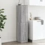 Armario botiquín madera ingeniería gris Sonoma 30x41x144,5 cm by , Lockers and storage cabinets - Ref: Foro24-855174, Price: ...