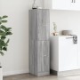 Armario botiquín madera ingeniería gris Sonoma 30x41x144,5 cm by , Lockers and storage cabinets - Ref: Foro24-855174, Price: ...
