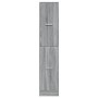 Armario botiquín madera ingeniería gris Sonoma 30x41x144,5 cm by , Lockers and storage cabinets - Ref: Foro24-855174, Price: ...