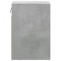 Mesitas de noche de pared con luces LED 2 uds gris hormigón by , Nightstands - Ref: Foro24-3307968, Price: 89,07 €, Discount: %