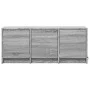 TV-Möbel mit LED-Beleuchtung aus grauem Sonoma-Ingenieurholz, 97x34x40 cm. von , TV-Möbel - Ref: Foro24-852241, Preis: 74,92 ...