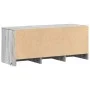Mueble de TV con LED madera ingeniería gris Sonoma 97x34x40 cm de , Muebles TV - Ref: Foro24-852241, Precio: 74,92 €, Descuen...