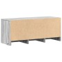 TV-Möbel mit LED-Beleuchtung aus grauem Sonoma-Ingenieurholz, 97x34x40 cm. von , TV-Möbel - Ref: Foro24-852241, Preis: 75,93 ...