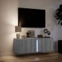 Wand-TV-Möbel mit LED-Lichtern in Sonoma-Grau 100x31x35 cm von , TV-Möbel - Ref: Foro24-852269, Preis: 61,50 €, Rabatt: %