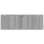 Wand-TV-Möbel mit LED-Lichtern in Sonoma-Grau 100x31x35 cm von , TV-Möbel - Ref: Foro24-852269, Preis: 62,34 €, Rabatt: %