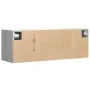 Wand-TV-Möbel mit LED-Lichtern in Sonoma-Grau 100x31x35 cm von , TV-Möbel - Ref: Foro24-852269, Preis: 61,50 €, Rabatt: %