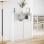 Sideboard mit LED-Beleuchtung aus weißem Ingenieurholz 77x34x100 cm von , Sideboards - Ref: Foro24-852145, Preis: 77,66 €, Ra...