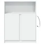 Sideboard mit LED-Beleuchtung aus weißem Ingenieurholz 77x34x100 cm von , Sideboards - Ref: Foro24-852145, Preis: 77,66 €, Ra...