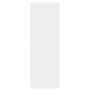 Aparador con LED madera de ingeniería blanco 77x34x100 cm by , Sideboards - Ref: Foro24-852145, Price: 78,59 €, Discount: %