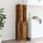 Armario botiquín madera de ingeniería envejecida 30x41x144,5 cm by , Lockers and storage cabinets - Ref: Foro24-855176, Price...